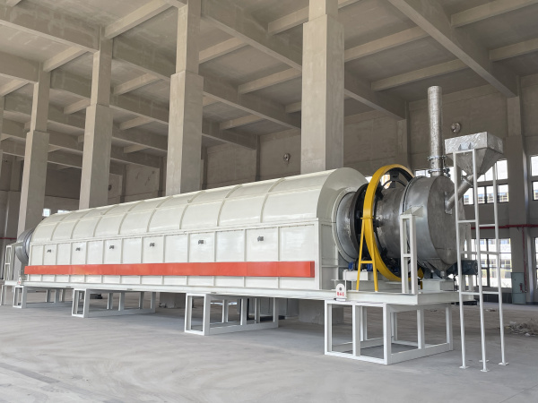 焙燒環(huán)保吸附劑，規(guī)格：?1.5x18米電加熱自動(dòng)控溫